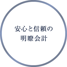 安心と信頼の明瞭会計